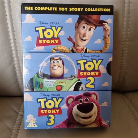 DISNEY PIXAR THE Complete Toy Story Collection (DVD) Box Set 1 2 3 £4.50 - PicClick UK