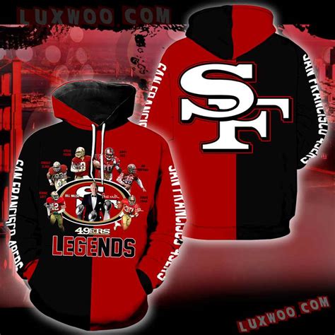 San Francisco 49ers Legends New Full All Over Print V1399 3D T-shirt Polo shirt – Meteew