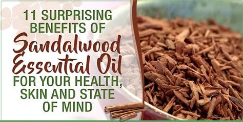 11 Surprising Benefits of Sandalwood Essential Oil For Your Health, Skin And State Of Mind ...