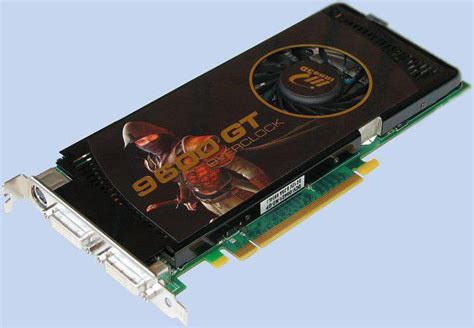 Nvidia GeForce 9600 GT: specs and overview