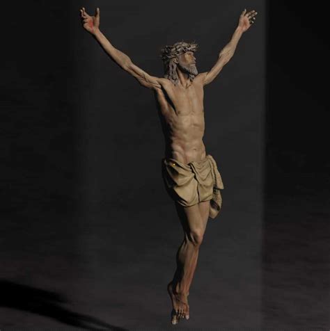 Christ on the Cross - Jesus 3d print - ZBrushCentral