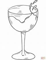 Glass Of Wine coloring Page  Free Printable Coloring Pages sketch template