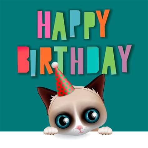 Grumpy Cat Happy Birthday