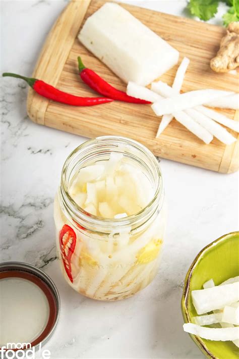 Pickled Daikon Radish Recipe - Mom Foodie