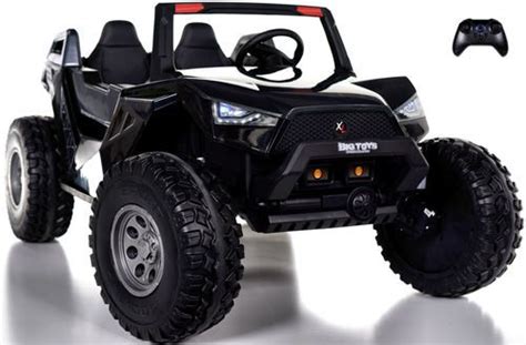 24v Challenger XL 2.0 4x4 Ride On Buggy w/ Leather Seat & Rubber Tires ...