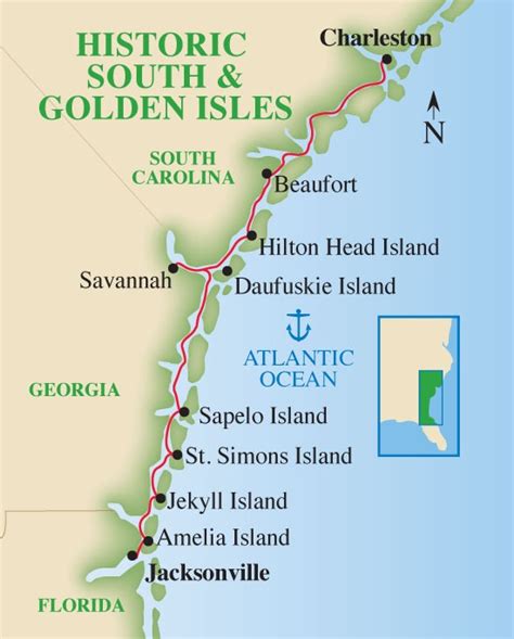 Historic South and Goldern | Golden isles, American cruise lines ...