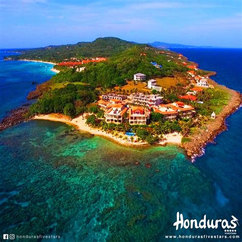 Roatán es una de las Islas de la Bahía del Caribe de Honduras. Parte de ...