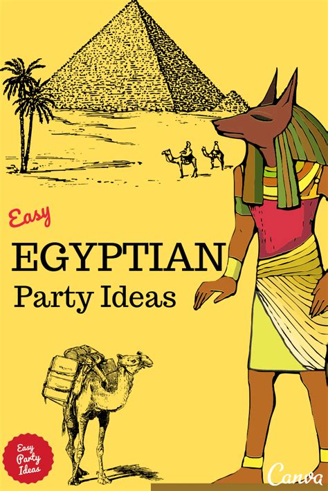 Egyptian Party Ideas