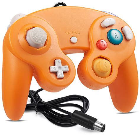 LUXMO Gamecube Controller, Wired Controllers Classic Gamepad Joystick ...