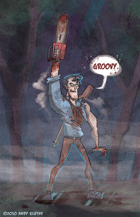 Ash Williams - Evil Dead by AndyKluthe on DeviantArt