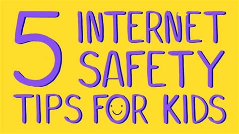 Five internet safety tips | LearnEnglish Kids | British Council