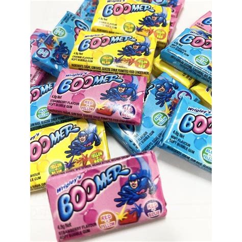 Wrigleys Boomer Chewing Gum Magic Colors Flavour Soft Bubble Gum Childhood Snack Jajan Zaman ...