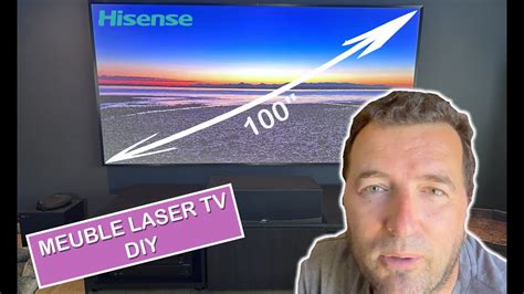 Meuble Laser TV DIY - Laser TV Hisense - YouTube