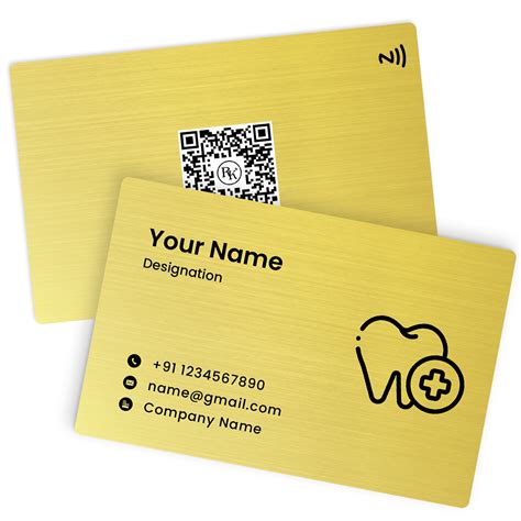 NFC Tag Business Cards | QR Code Business Card for Influencers