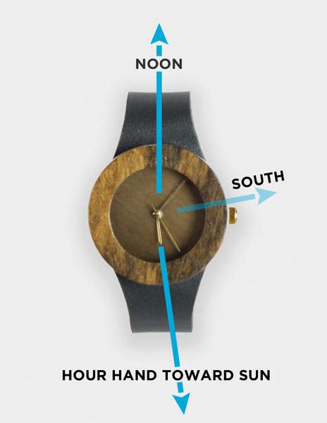 HOW TO USE AN ANALOG WATCH AS A COMPASS – Analog Watch Co.