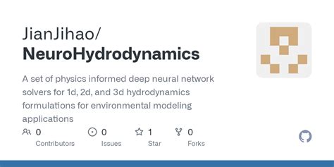 GitHub - JianJihao/NeuroHydrodynamics: A set of physics informed deep neural network solvers for ...