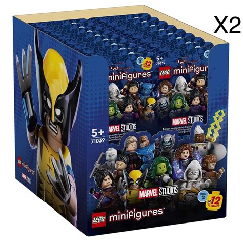 LEGO Minifigures 71039 Marvel Studios Series 2 X2 New/Sealed Display ...