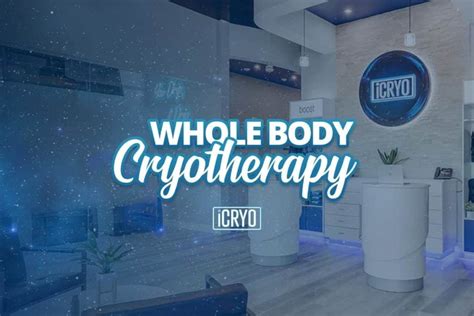 Full Body Cryotherapy Center | Cryotherapy Machines | iCryo