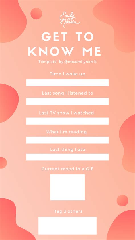 Tell your Insta followers more about you with this fun Instagram Story Template. Follow the link ...