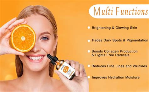 Amazon.com: Cosmida Vitamin C Serum for face with Hyaluronic Acid ...