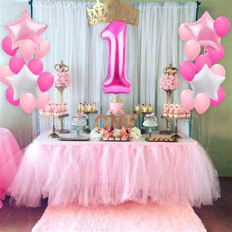 W1190-00-05 1st Birthday Party Supplies, 1st Birthday Party For Girls, 1st Birthday Party ...