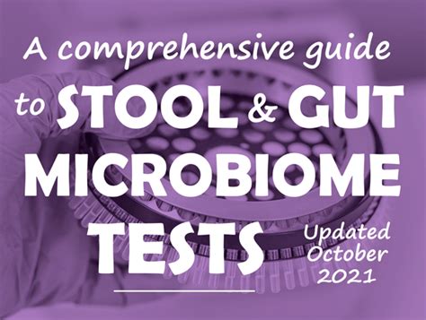 A comprehensive guide to stool and microbiome testing - Lucy Mailing, PhD