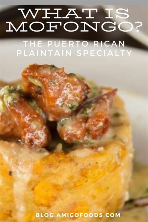 What Is Mofongo, the Puerto Rican Plantain Specialty? in 2022 | Mofongo ...