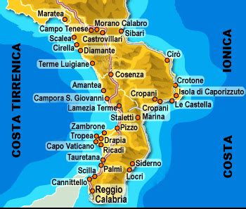 Maps of Tropea (Italy)