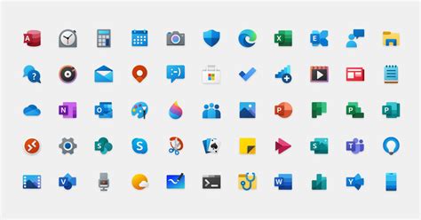 How Microsoft designed its new colorful Windows 10 icons - The Verge