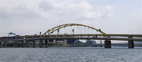 Bridge of the Week: Pittsburgh Bridges: Fort Duquesne Bridge