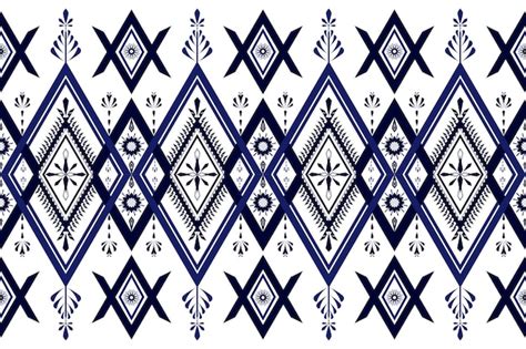 Premium Vector | Abstract ethnic geometric pattern design for ...