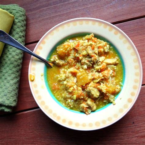 Curried Chicken & "Rice" Stew (Paleo, AIP, GAPS, Wahls, Whole30) - Phoenix Helix