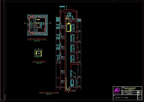 Elevator Section Cad Block - IMAGESEE