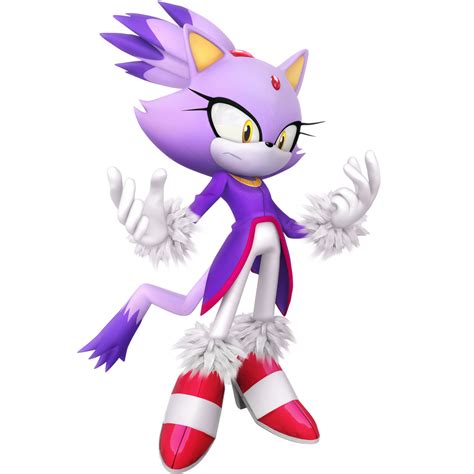 Blaze The Cat Render 2019 by Nibroc-Rock on DeviantArt