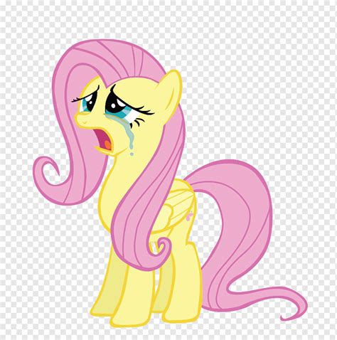 Fluttershy Pony Pinkie Pie Rarity, crying, horse, mammal, cat Like ...