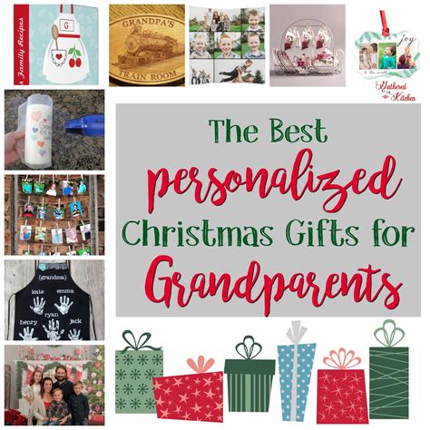 Personalized Holiday Gifts for Grandparents - Gathered In The Kitchen