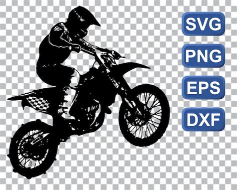 dirtbike svg motor svg biker svg racing svg Motorcycle svg Motocross ...