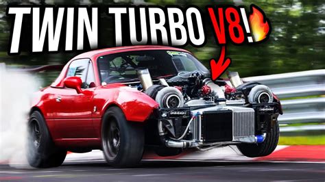 The CRAZIEST Big Turbo MAZDA MX-5 MIATAS! [2JZ, V12 & More!] - YouTube