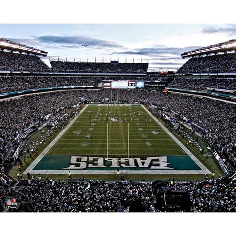 Philadelphia Eagles Unsigned Lincoln Financial Field End Zone View ...