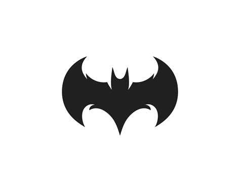 bat vector icon logo template 596184 Vector Art at Vecteezy