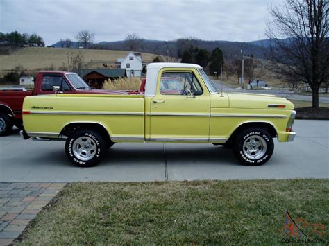 1971 Ford f100 custom specs