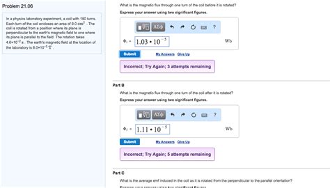 Solved In a physics laboratory experiment, a coil with 190 | Chegg.com