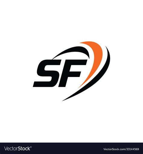 Monogram SF Logo Design