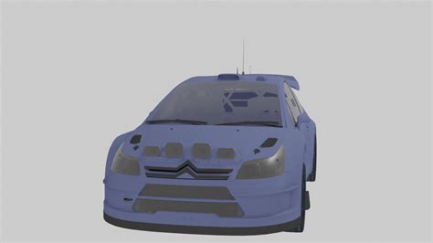 3D model Citroen C4 Rally Car VR / AR / low-poly | CGTrader