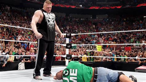 WWE WALLPAPERS: Brock Lesnar Vs John Cena | john cena vs brock lesnar ...