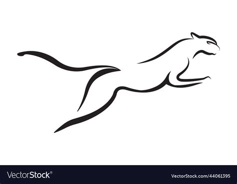 Puma logo design Royalty Free Vector Image - VectorStock