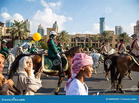 UAE National Day parade editorial image. Image of crowd - 64092630