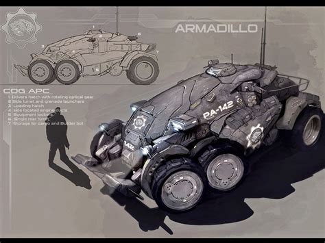 Gears of War | Armadillo APC