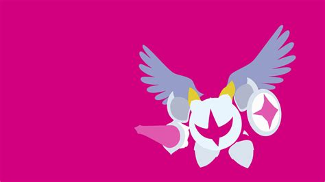 Minimalist Wallpaper - Galacta Knight (Kirby) by FlameBlazeGX on DeviantArt