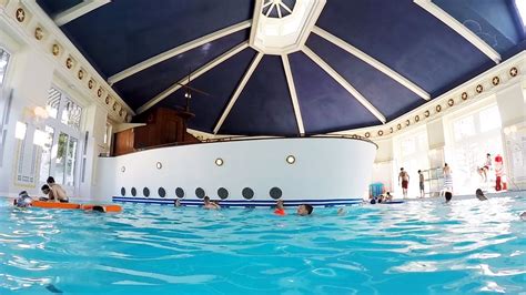 Disney's Newport Bay Club Nantucket Pool Tour Disneyland Paris, Piscine de l'hôtel Newport Bay ...